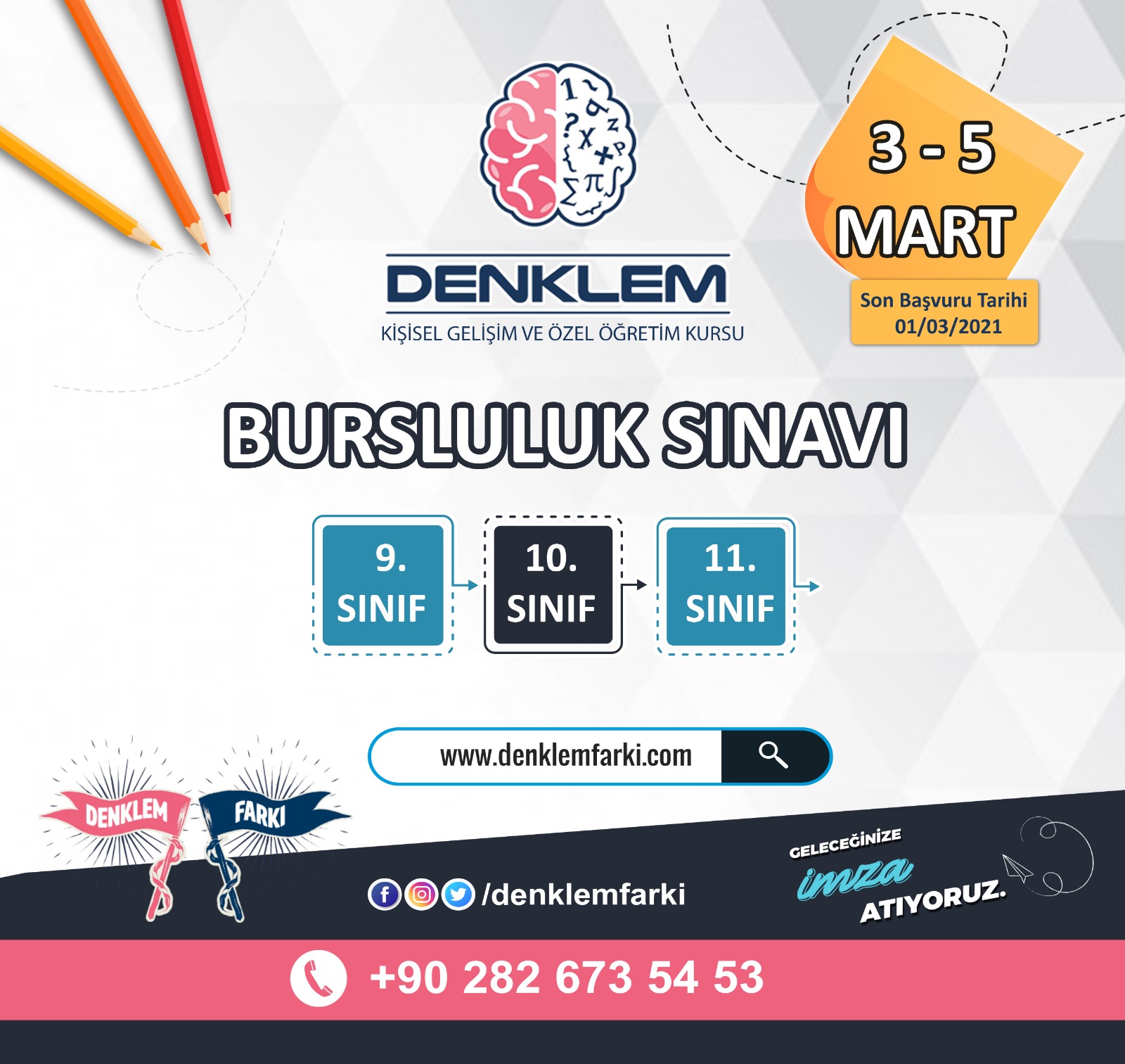2021-2022 LİSELER İÇİN BURSLULUK SINAVI
